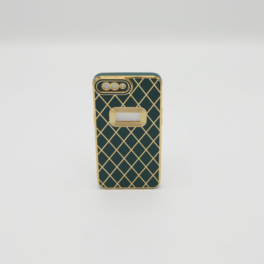 Oppo Mobile Pouch A3S Fancy Chrome Green Rs 500