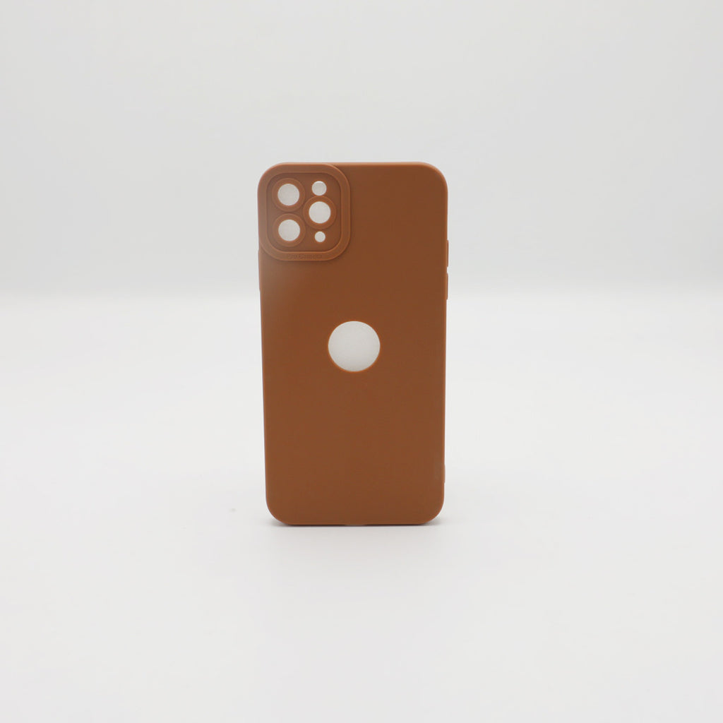 Iphone 11 Pro Max Logo Mobile Pouch Brown Rs 250