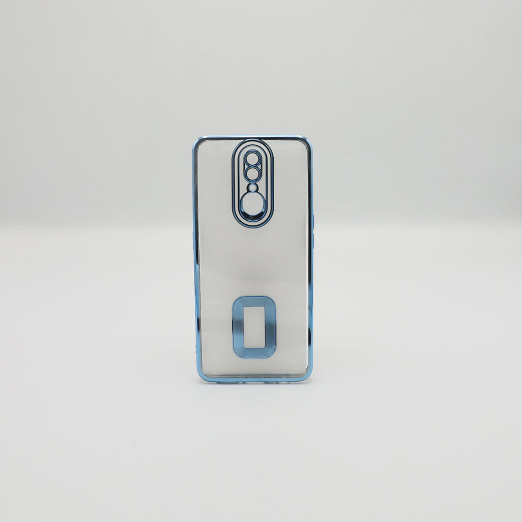 Oppo Mobile Pouch F11 Sky Blue Transparent Back Rs 450