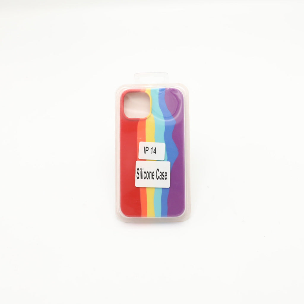 Iphone 14 Silicone Mobile Pouch Red Colorful Rs 600