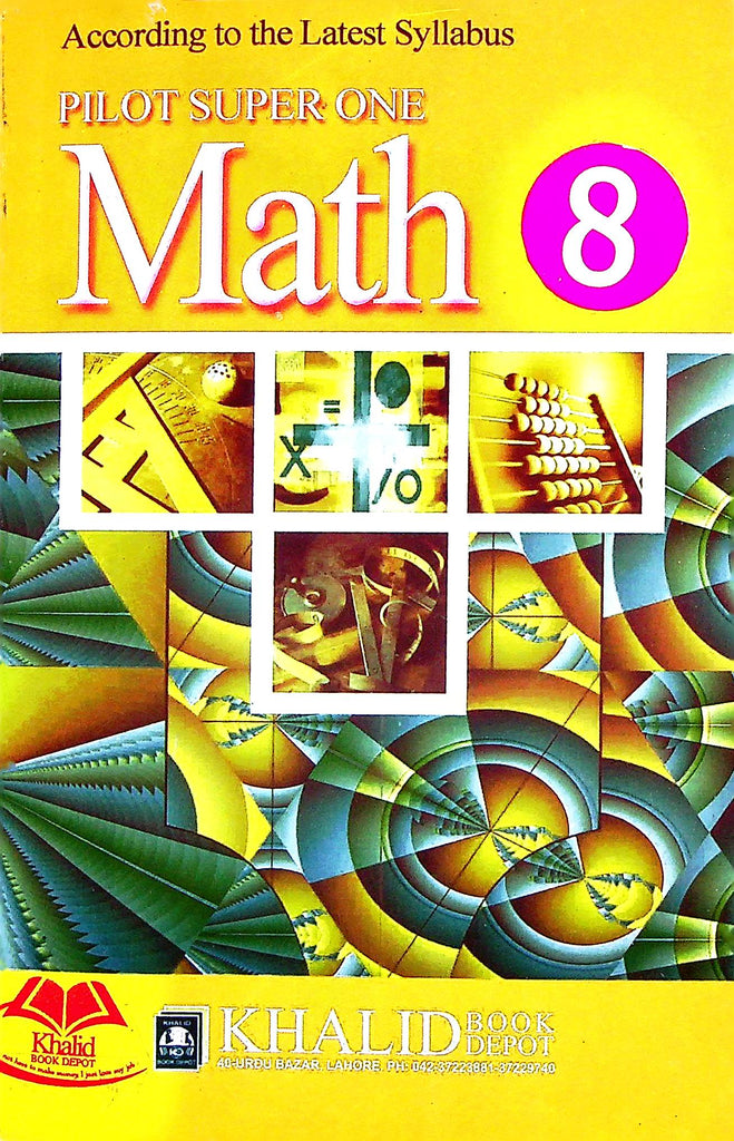 Pilot Super One Mathematics English Medium Class-8 Key Book